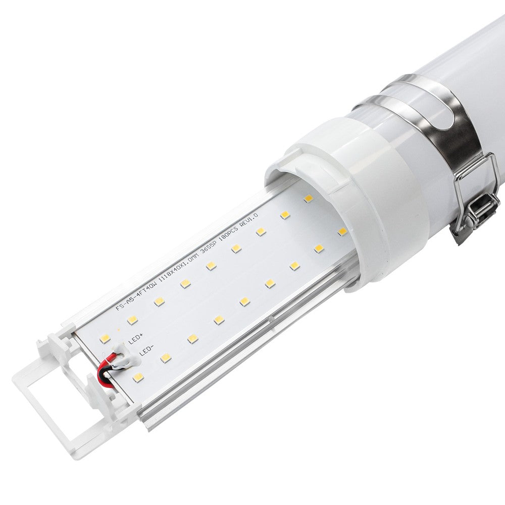 Dura66 40W LED armatur - 120 cm, IP66, gennemfortrådet, IK10, 145lm/W