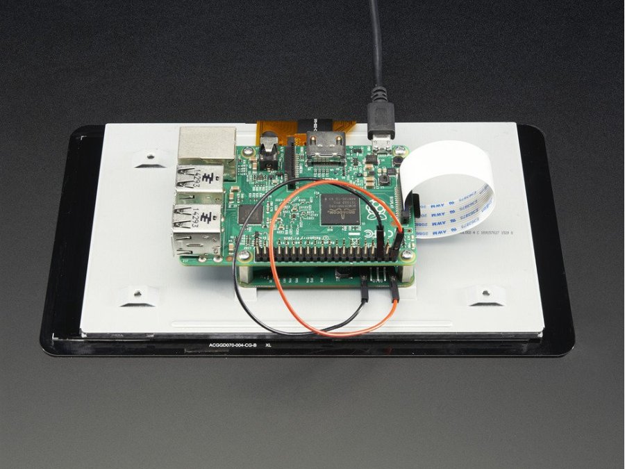 Pi Foundation PiTFT - 7" touchskærm til Raspberry Pi