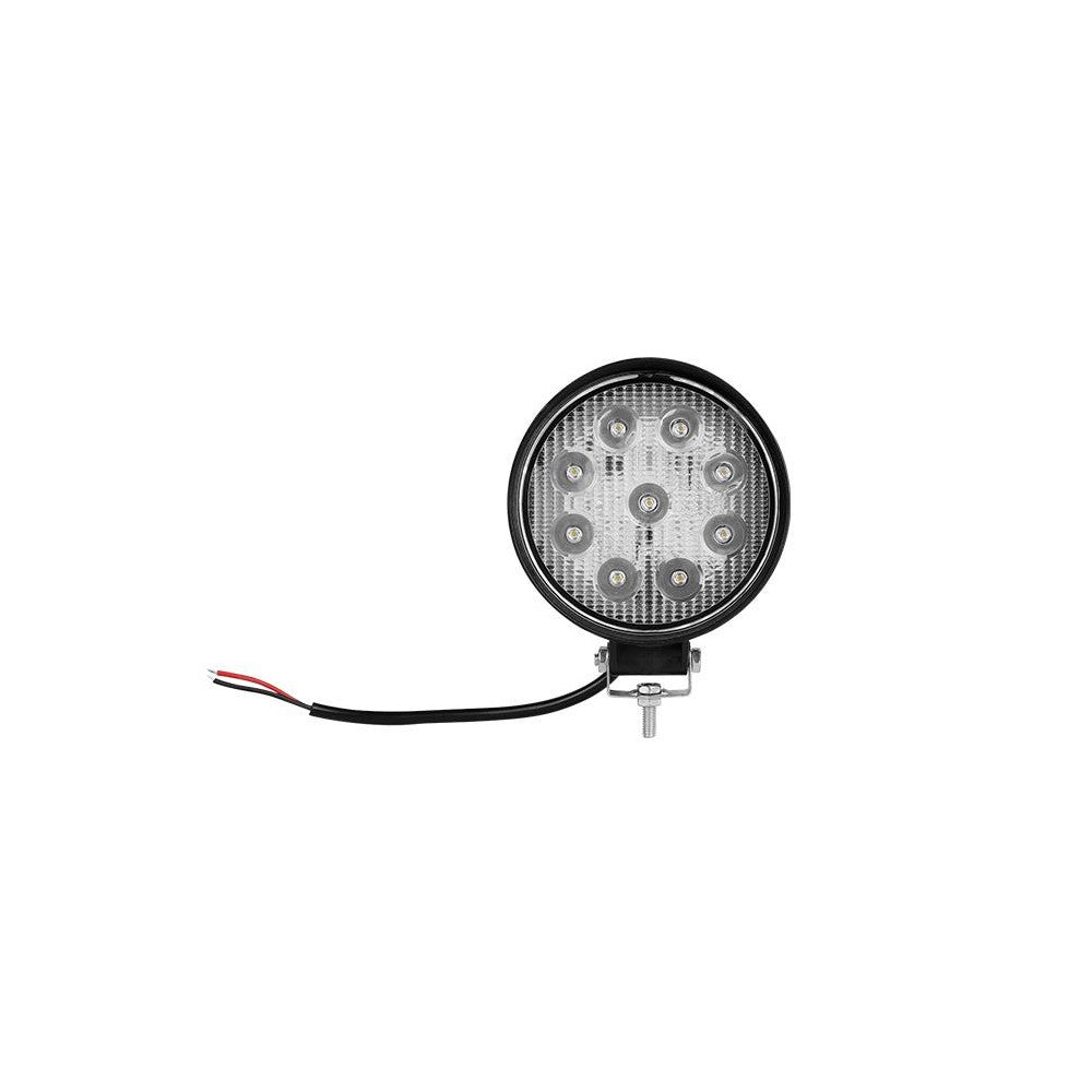 27W LED arbejdslampe til bil, lastbil, traktor, trailer - kold hvid - 2700lm - IP67 - 10-30V