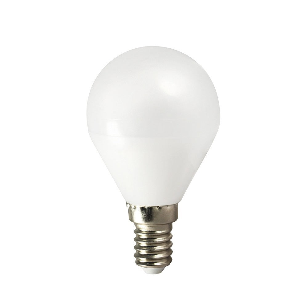 6W LED Dagslyspære - 5000K, til foto og lysterapi, RA 90, E14