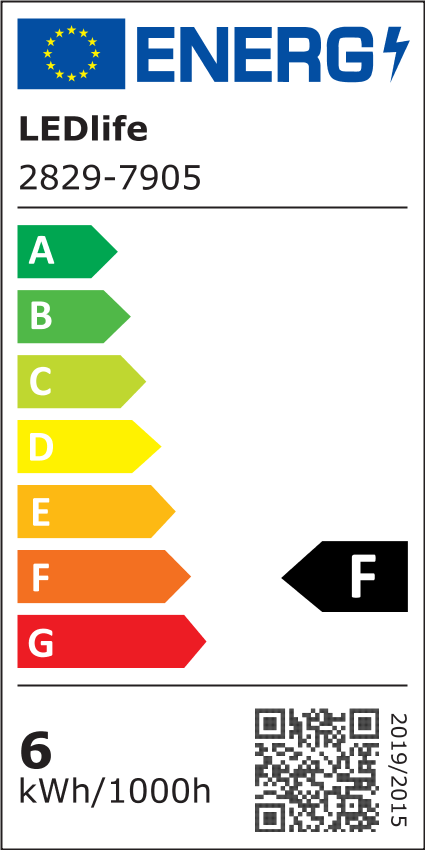6W LED Dagslyspære - 5000K, til foto og lysterapi, RA 90, E14