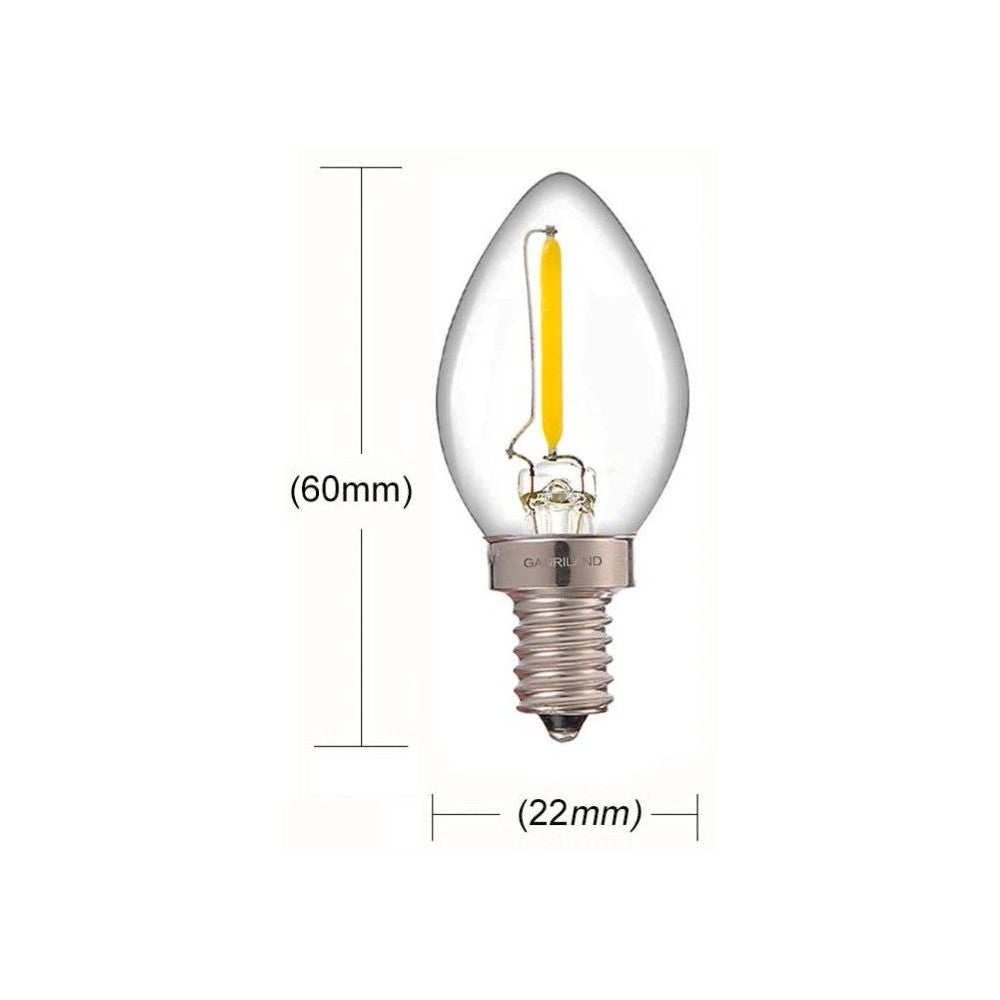 LEDlife 0,7W mini pære - Dæmpbar, 230V, E14, 45lm, RA80
