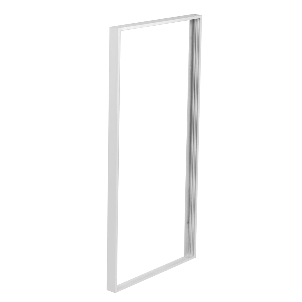 LED panel ramme i hvid med hurtig skrueløs samlesæt - 60x30
