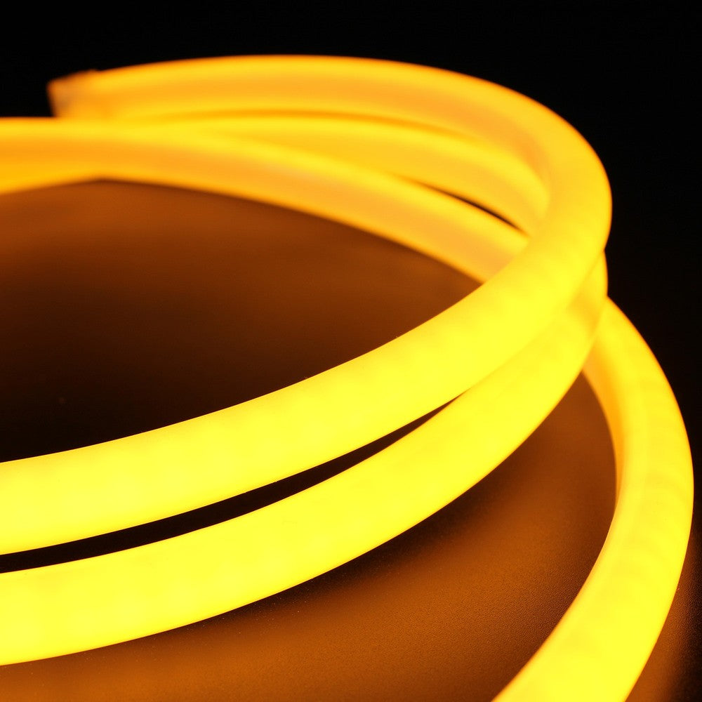 Gul D16 Neon Flex LED - 8W pr. meter, IP67, 230V, 550lm.