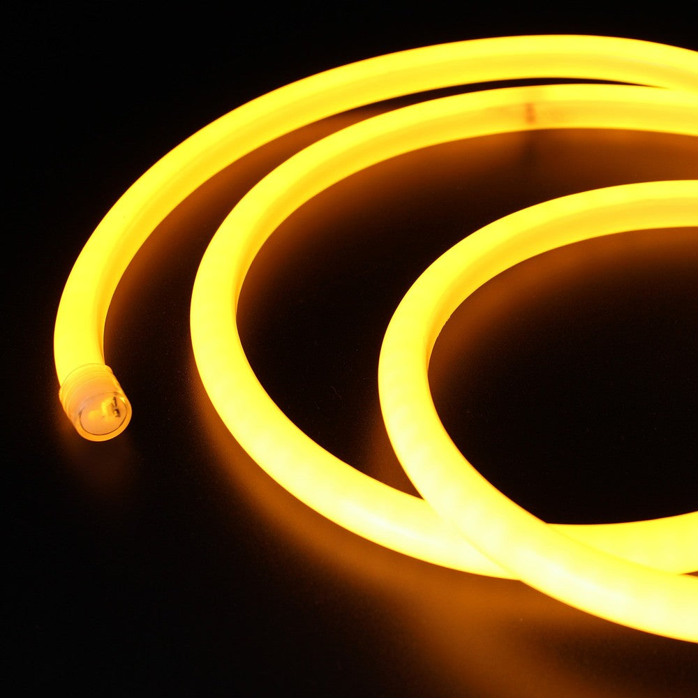 Gul D16 Neon Flex LED - 8W pr. meter, IP67, 230V, 550lm.