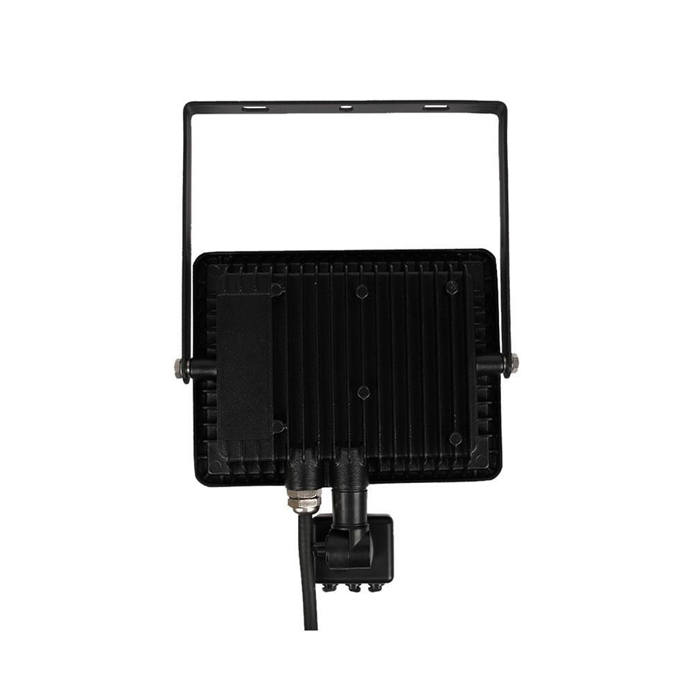 V-Tac 30W LED projektør med sensor - Samsung LED chip - Effektiv belysning med sensor og Samsung LED chip - 5 års producentgaranti - Vandtæt IP65