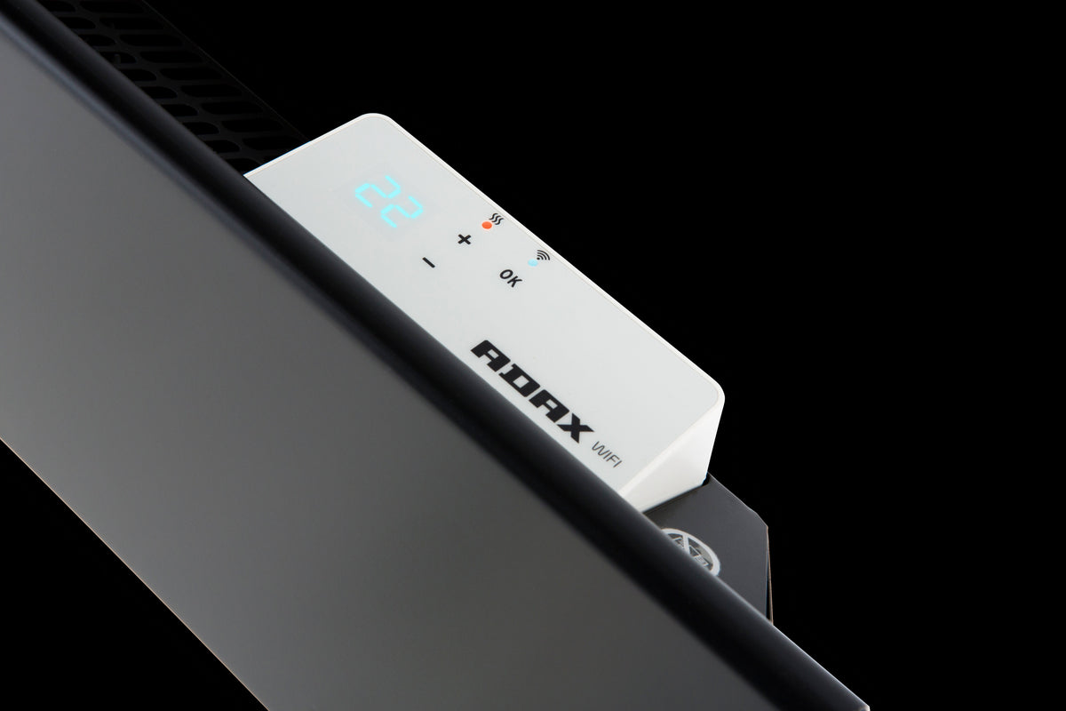Adax Varmepanel Neo H 06 KWT, 600W 230V med WiFi, sort