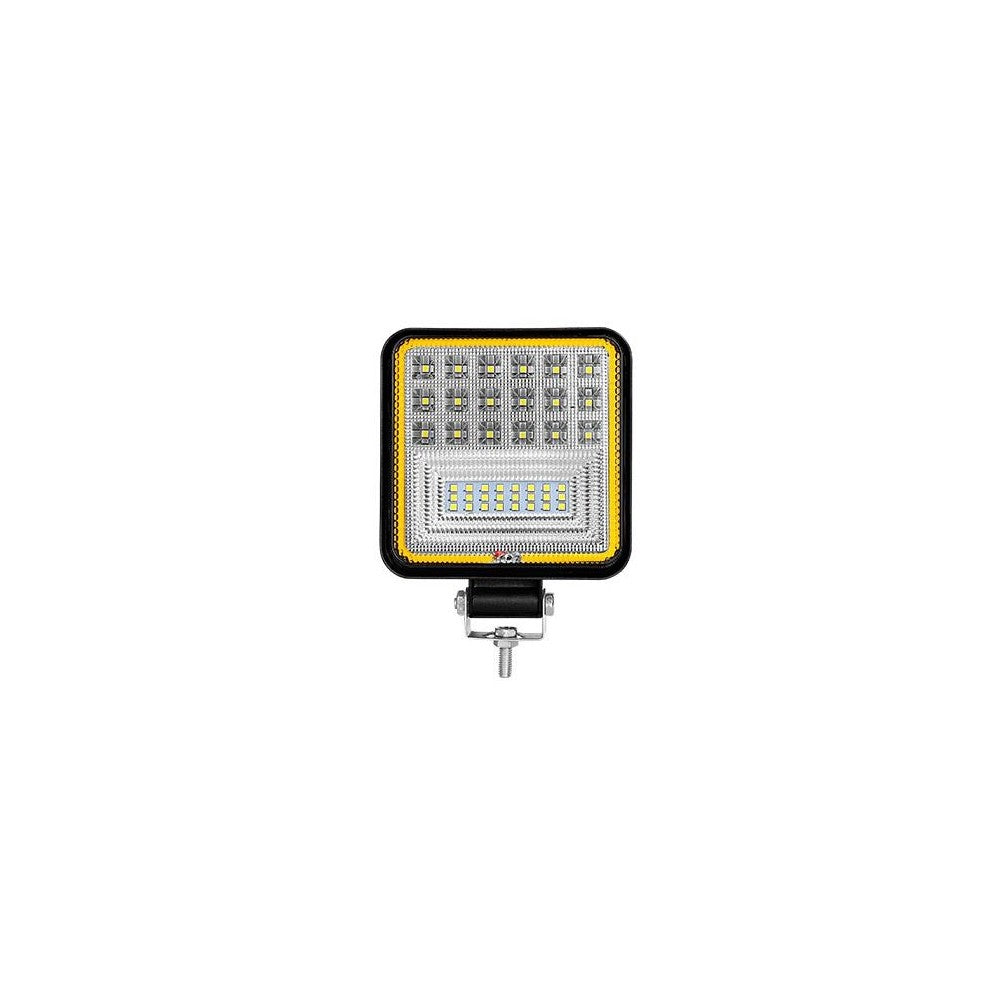 29W LED arbejdslampe til køretøjer, kold hvid + orange, 10-60V, 30 grader, IP67