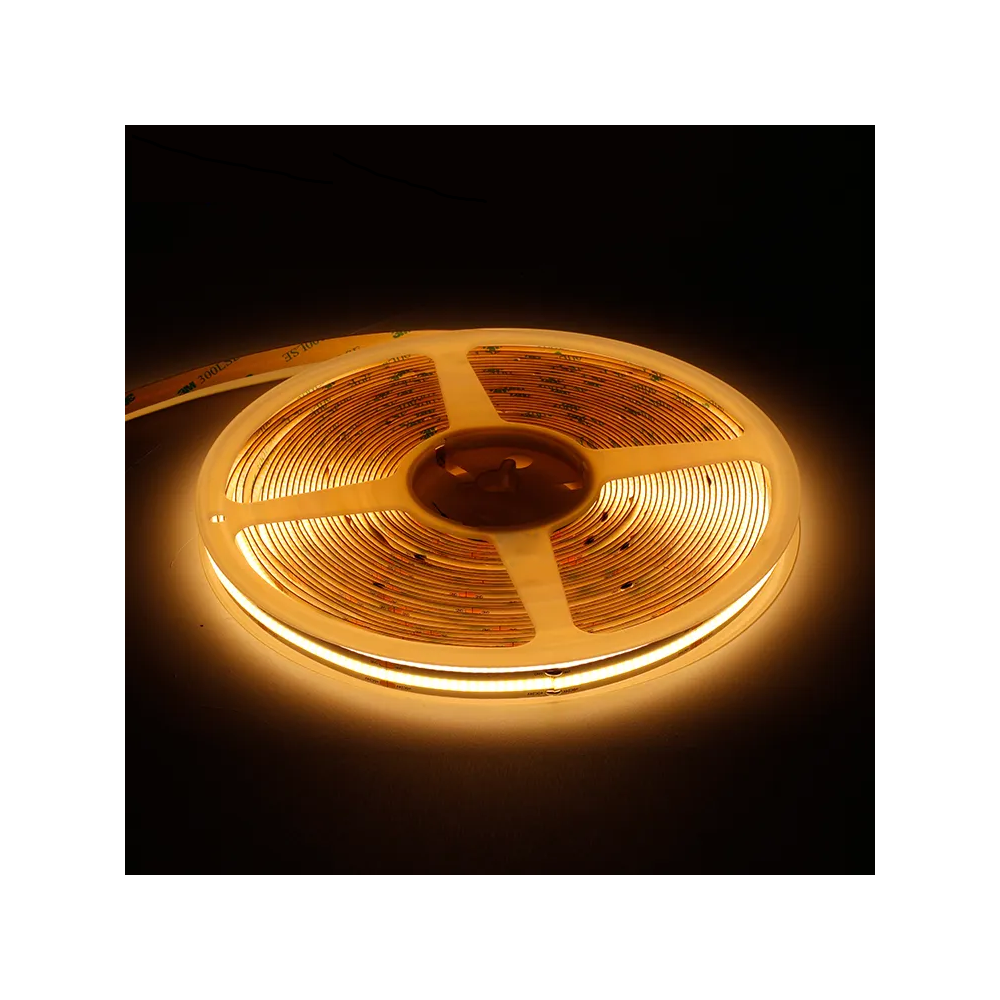 20m COB-LED strip uden spændingsfald, 7W/m, IP20, 480 LED pr. meter, 24V, COB LED, RA95