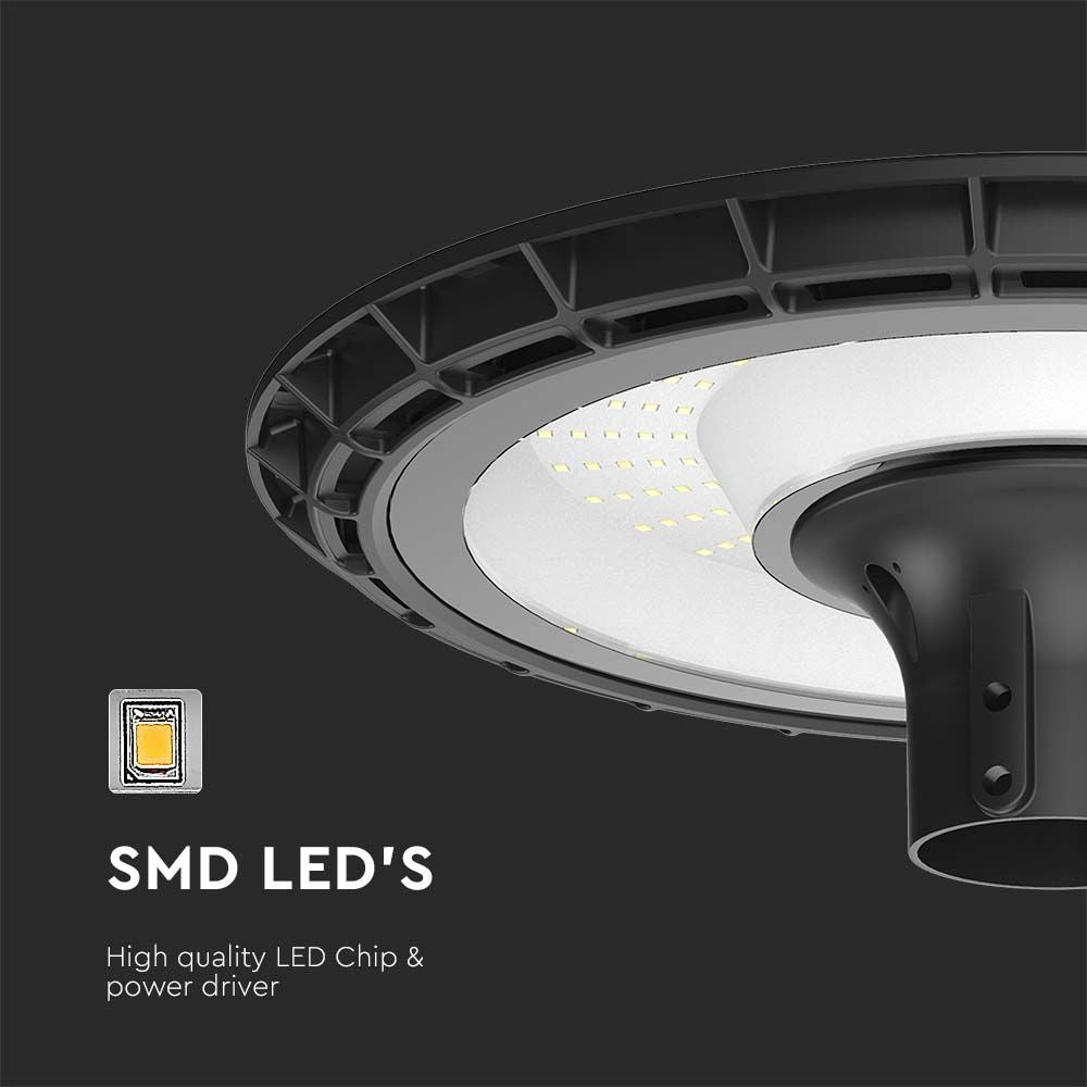 120W LED Havelampe med 4000K lysfarve og 9800lm lysstyrke - RA80 og IP65-klassificeret