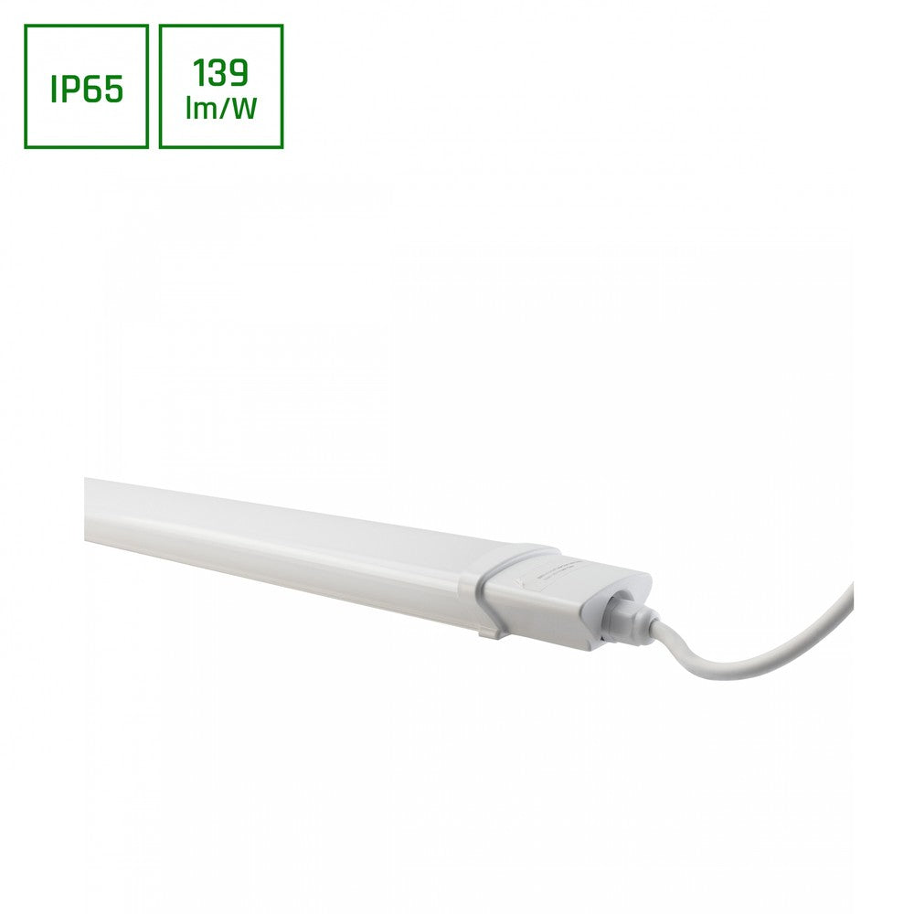 Limea Stik 36W LED Belysning, Neutral hvid, 230V, IP65, 1200mm, 4300lm, RA80, 3 års garanti