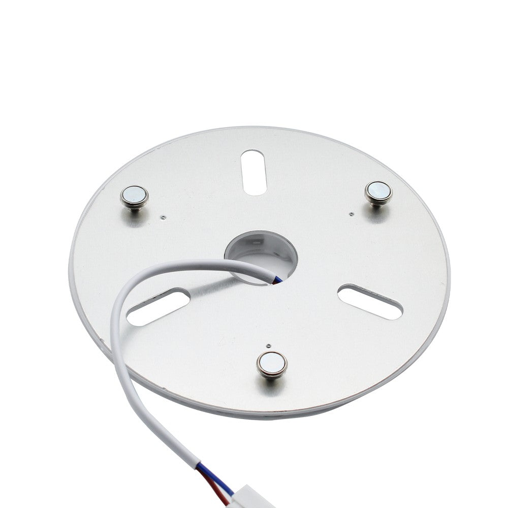 24W LED Dæmpbar Indsats med Linser, Ø16 cm, Erstat G24, Cirkelrør, Flicker Free - 230V, 2900lm, RA80 - Erstatter 100W