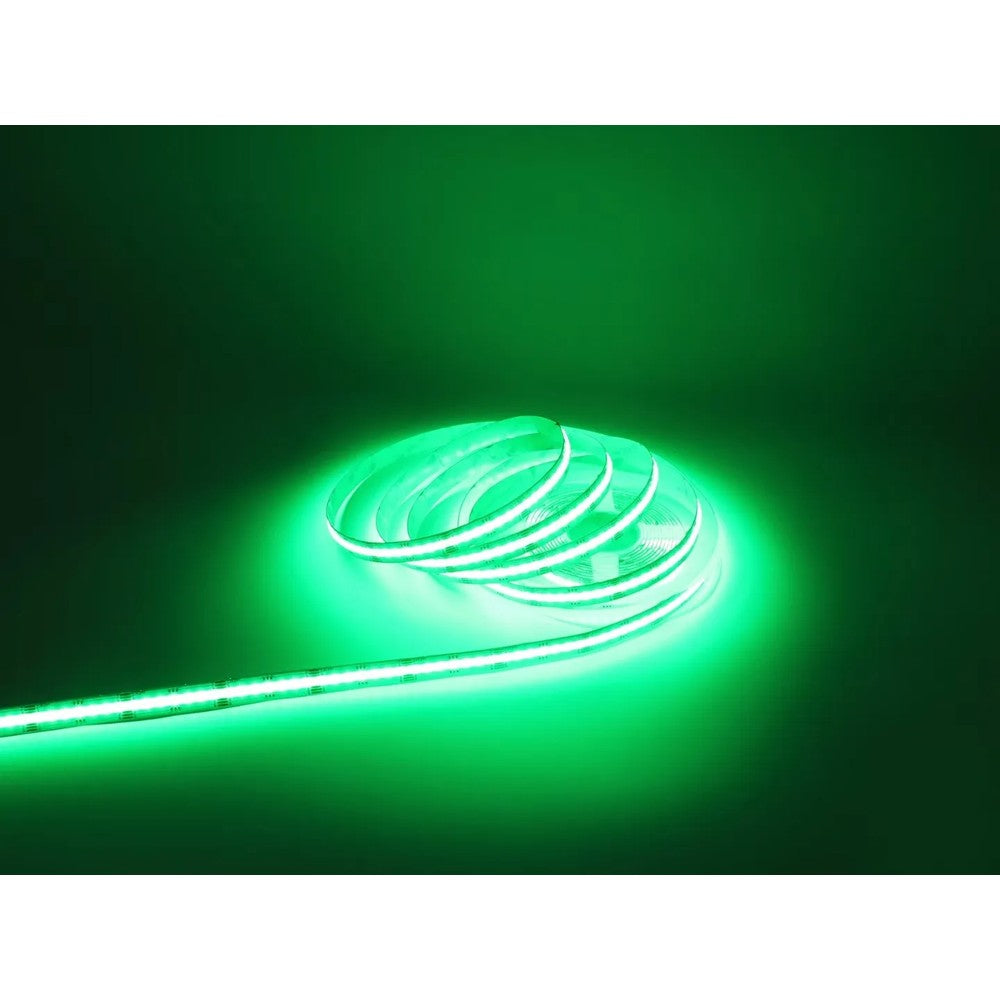 10m RGB+CCT COB-LED strip - 21W/m, IP20, 840 LED pr. meter, 24V, COB LED - Kvalitets LED strip med farveskift og hvidt lys - 1000lm/m - RA91
