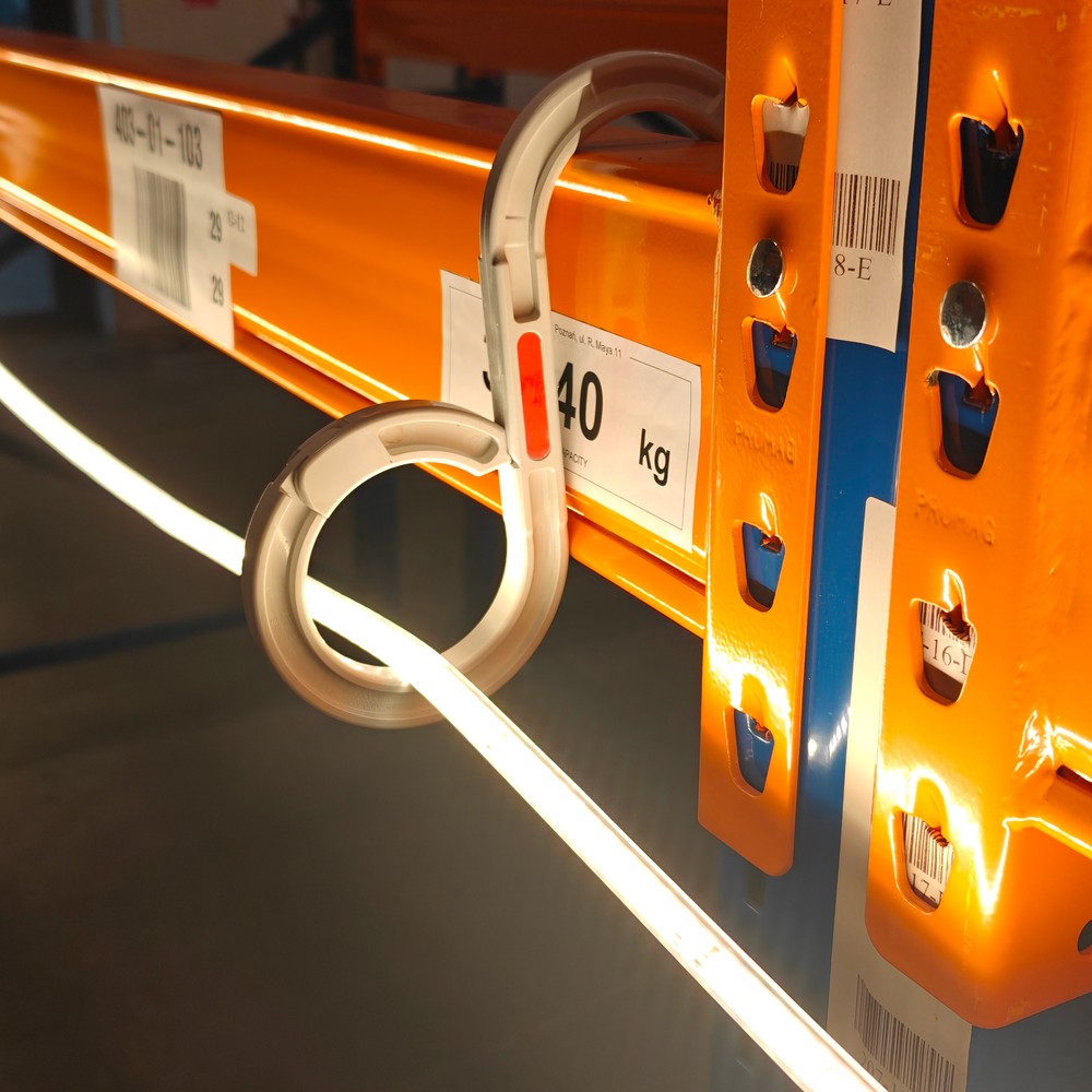 10 stk. Krog til montering af 230V strip - Ø65mm hul