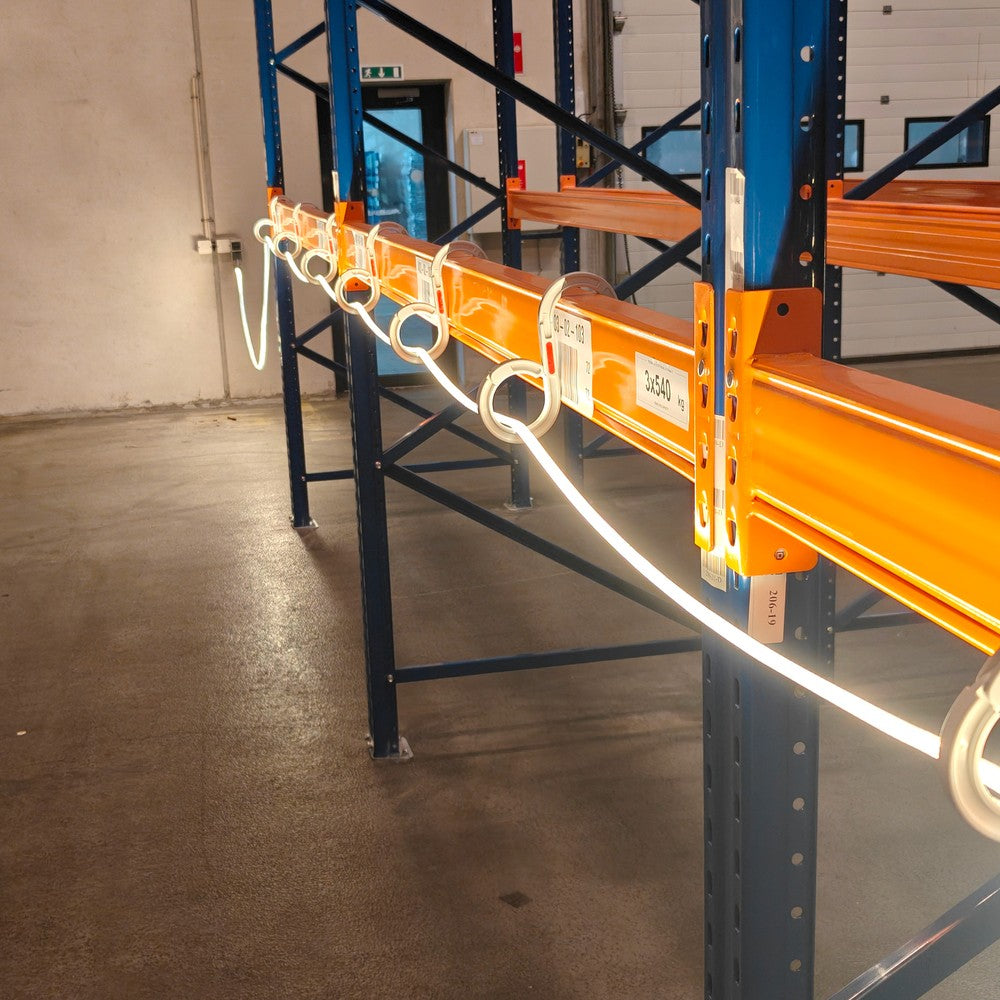 10 stk. Krog til montering af 230V strip - Ø65mm hul