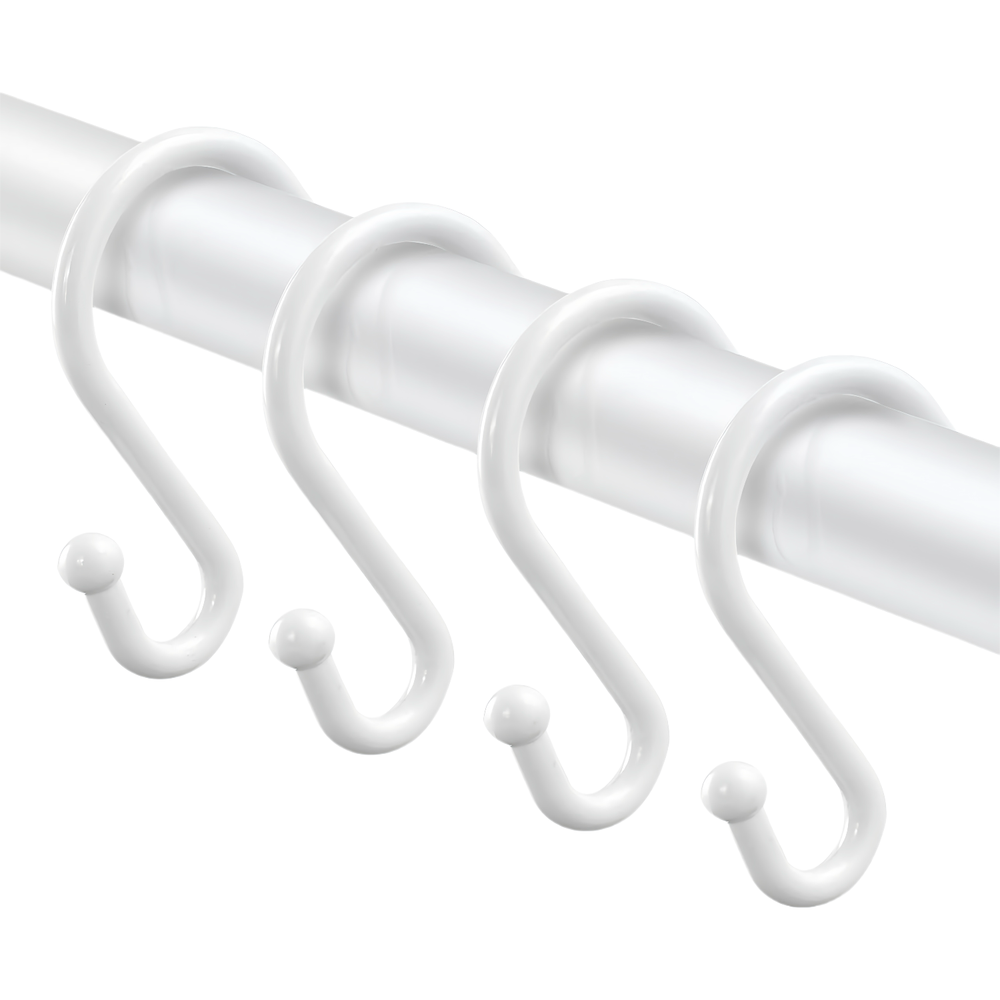 50 stk. Ø29mm kroge til montering af 230V strip - 50m rækkevidde