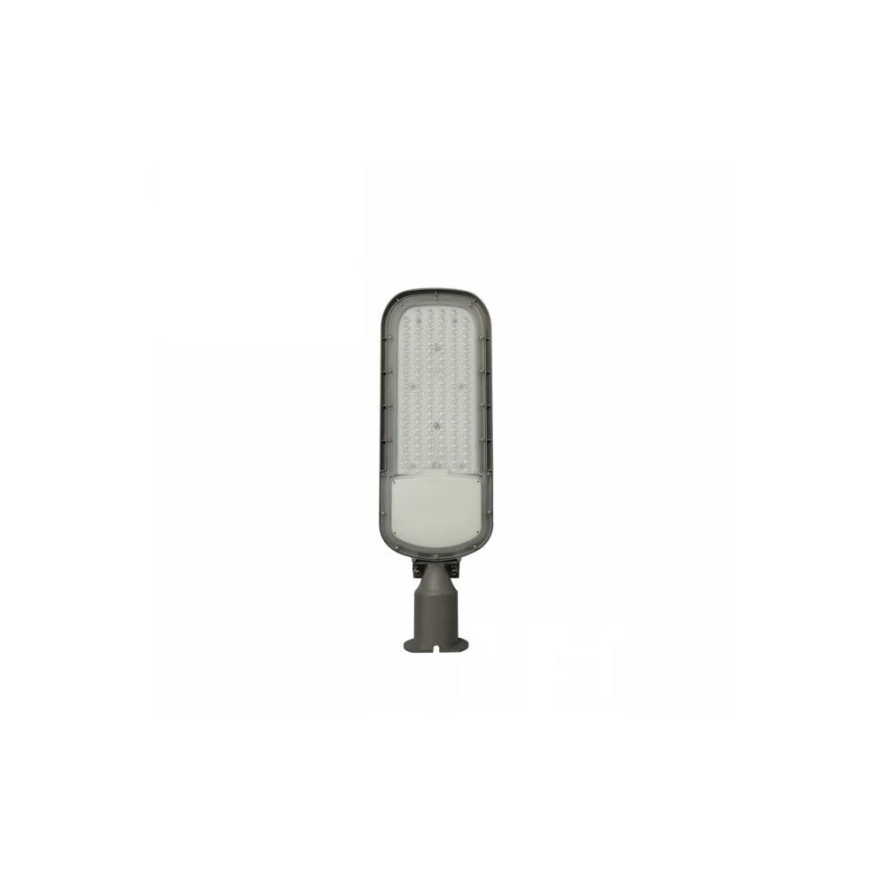 Gadebelysning STREETOS 2 100W - Neutral Hvid, 230V, IP65, Grå, Skumringssensor