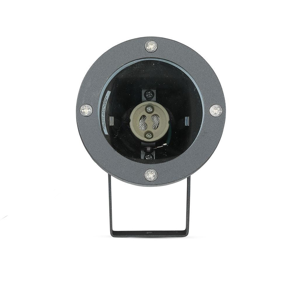 V-Tac Spyd - GU10, IP44, Sort, uden lyskilde, RA80