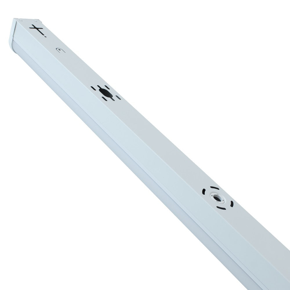 150cm LED armatur - 60W, gennemfortrådet, IP65, 230V - 9000lm