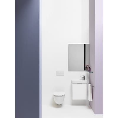 Laufen Pro kompakt væghængt toilet, uden skyllekant, hvid
