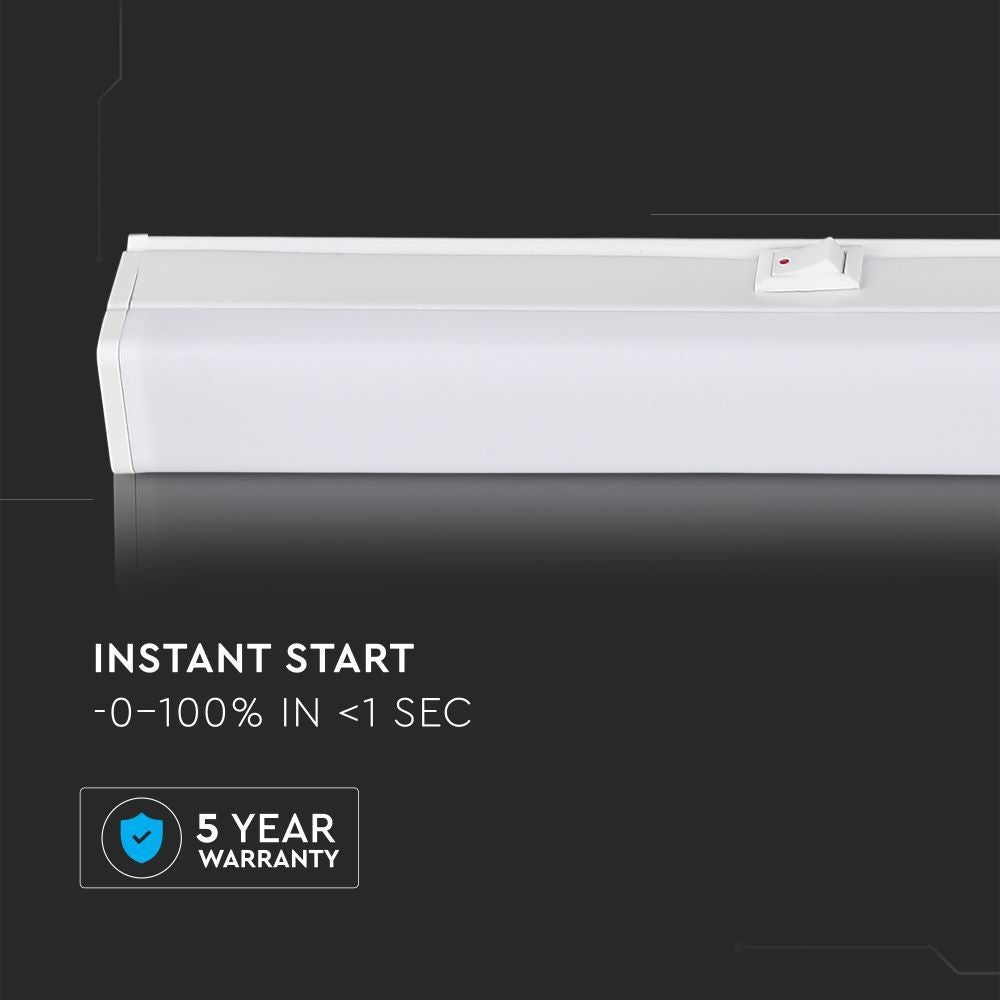 V-Tac 4W kompakt armatur - Samsung LED chips, 30 cm, 360lm, RA80 (5 års producentgaranti)