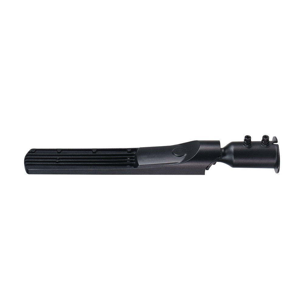 Streetos Slim 50W LED Udendørs Væglampe - Sort, 5000lm, RA80, IP65, 230V, 505x109x76mm, Skumringssensor