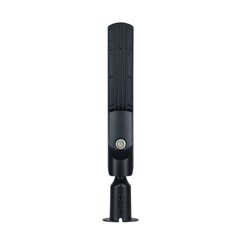 Streetos Slim 50W LED Udendørs Væglampe - Sort, 5000lm, RA80, IP65, 230V, 505x109x76mm, Skumringssensor