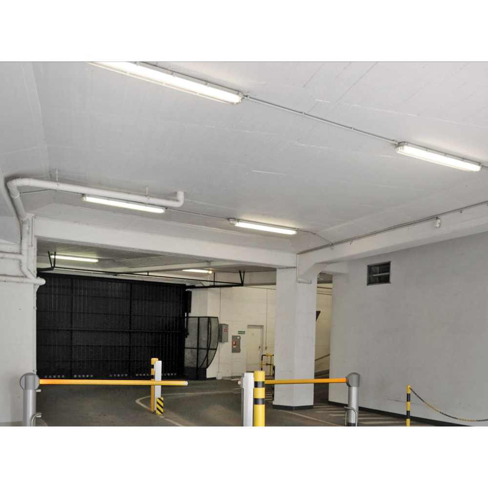 Limea T8 LED enkeltarmatur med 1x18,5W 120cm LED rør - IP65 vandtæt