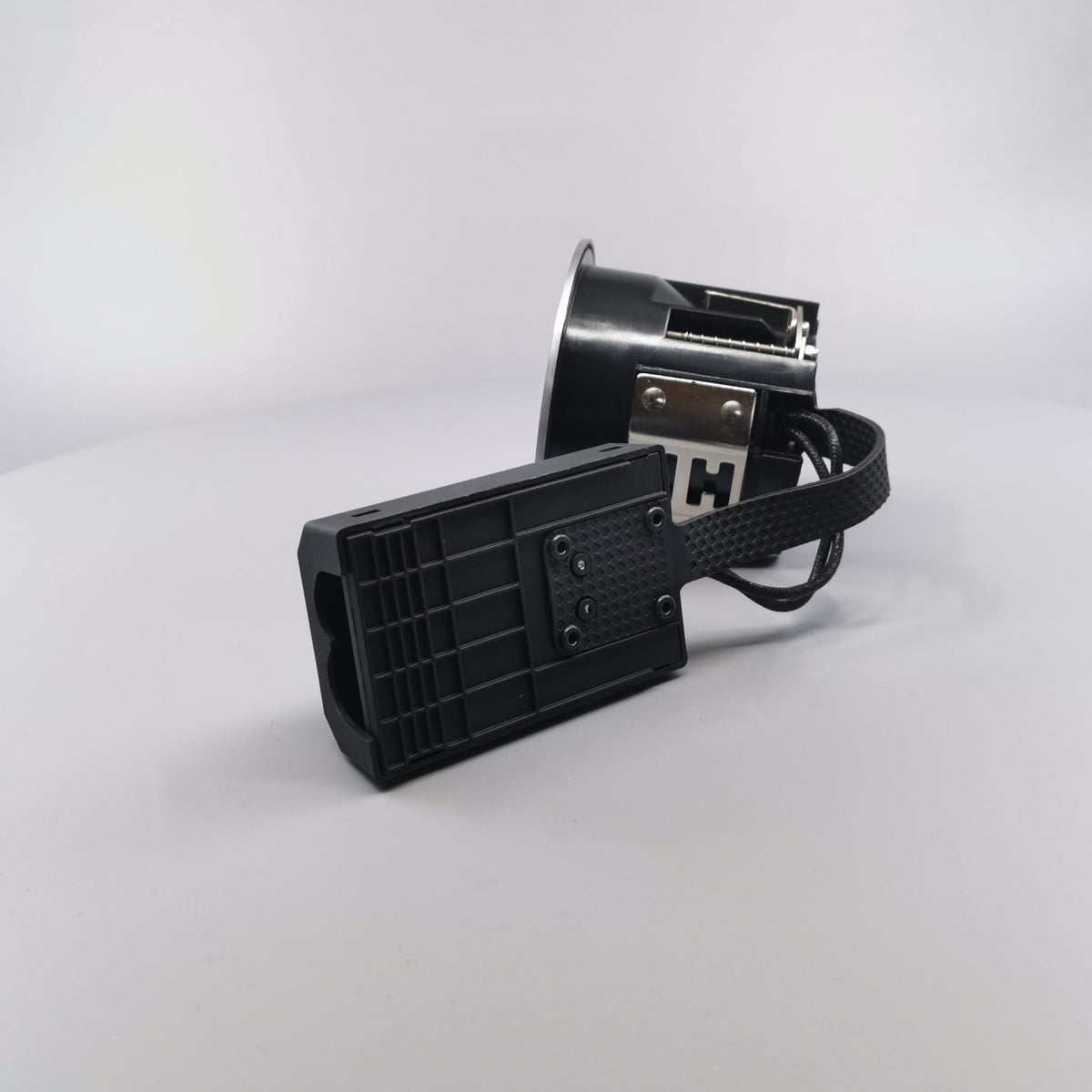 HiluX D10 indbygningsspot GU10 - børstet (360° frame 9)