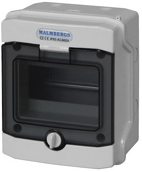 GRUPPETAVLE, ASA-PLAST, 6 MODULER, IP65