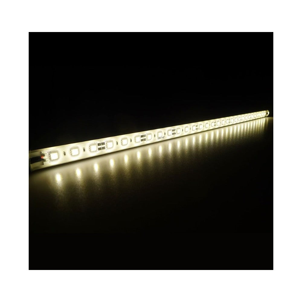 1 meter vandtæt aluprofil med 24V, 15W LED, IP65 og stik - høj effekt og lysstyrke (1000lm)