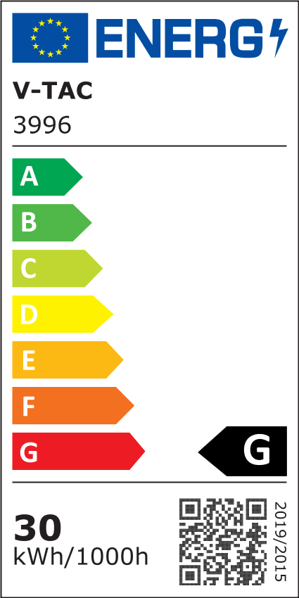 V-Tac 30W LED lysekrone - Kaffefarvet, blødt lys, dæmpbar, varm hvid, inkl. lyskilde