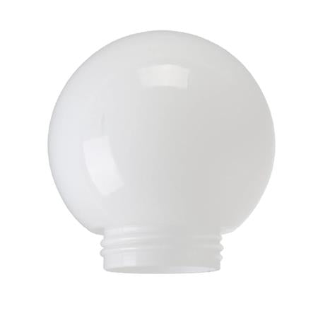 PLAST GLOBE Ø150, OPAL, 84MM GEVIND