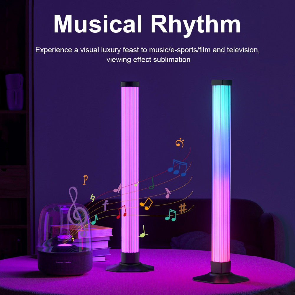 2 stk. RGBIC Ambient Light Bar - 33cm, Bluetooth, Effekt: 5W, Input: 5V USB