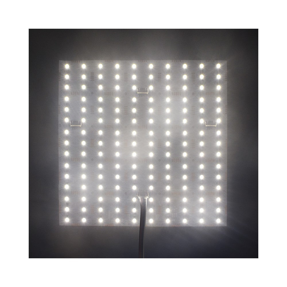 25x25 foldbar RGBW LED ark RA95, 15W - IP20, RA95, 24V - 17,5W/meter LED Strip - Input: 24V - 840lm/meter - RA94