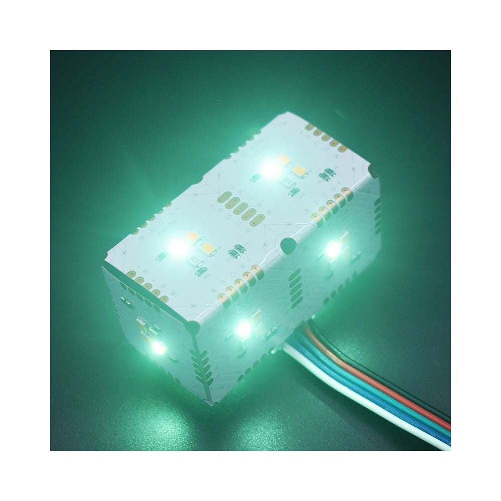 49x24 foldbar RGBW LED strip med høj farvegengivelse (RA95) - 45W, IP20, 24V