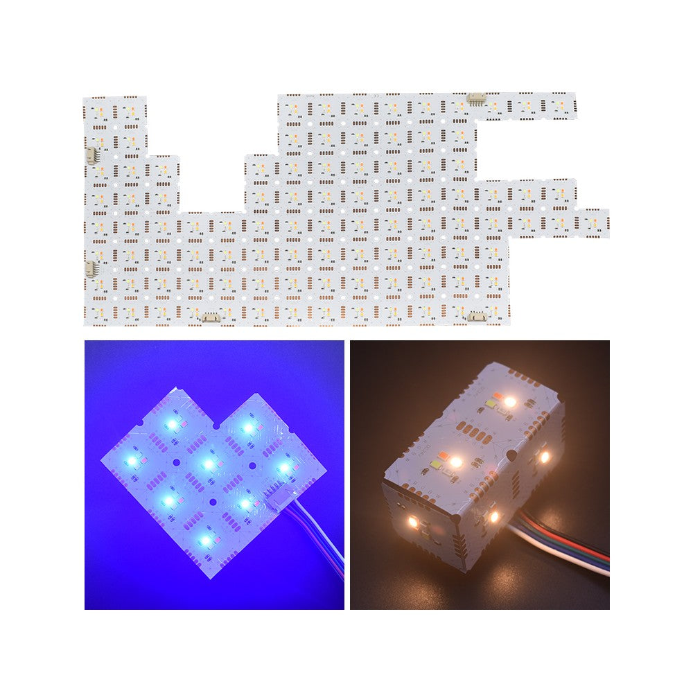 49x24 foldbar RGB+NW LED ark RA95 - 45W, IP20, 24V - 45W/meter, 2700lm/meter, RA94, 24V
