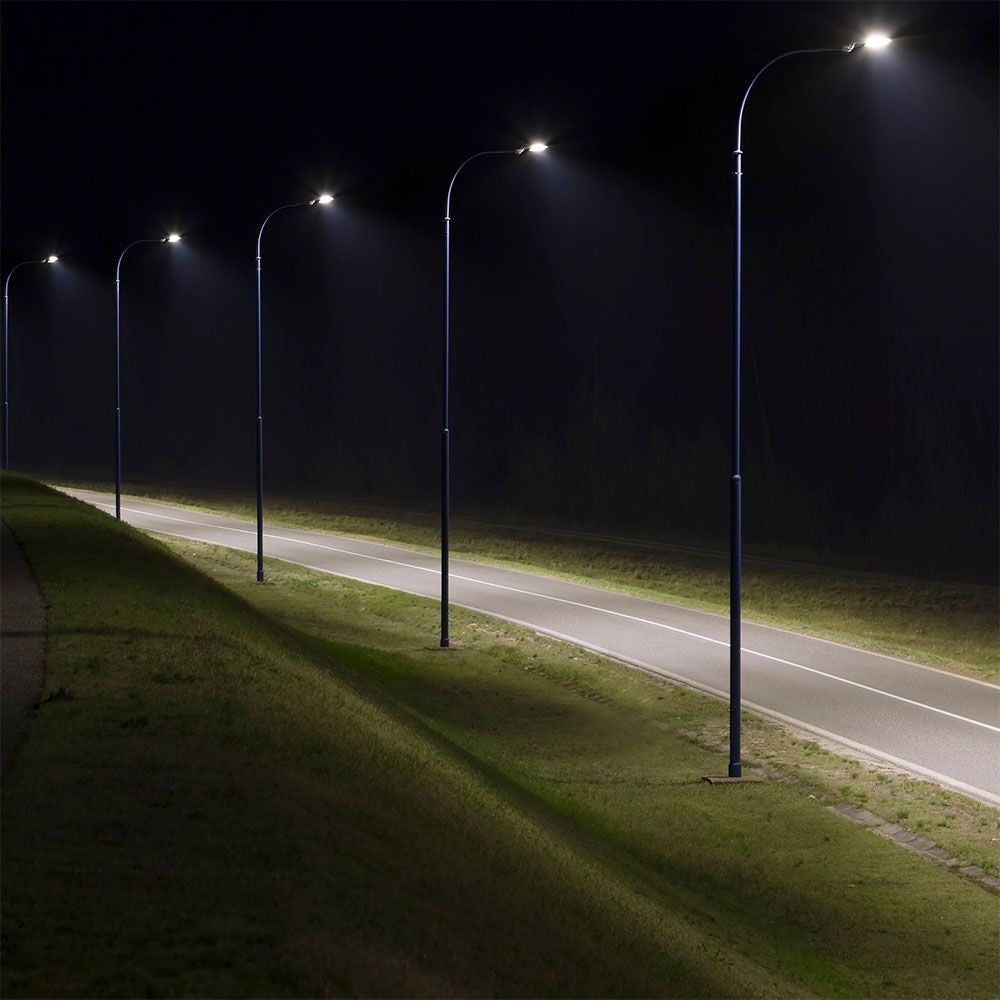 V-Tac 50W LED Gadelygte - Samsung LED chip, Ø60mm, IP65, 84lm/w, 4200lm