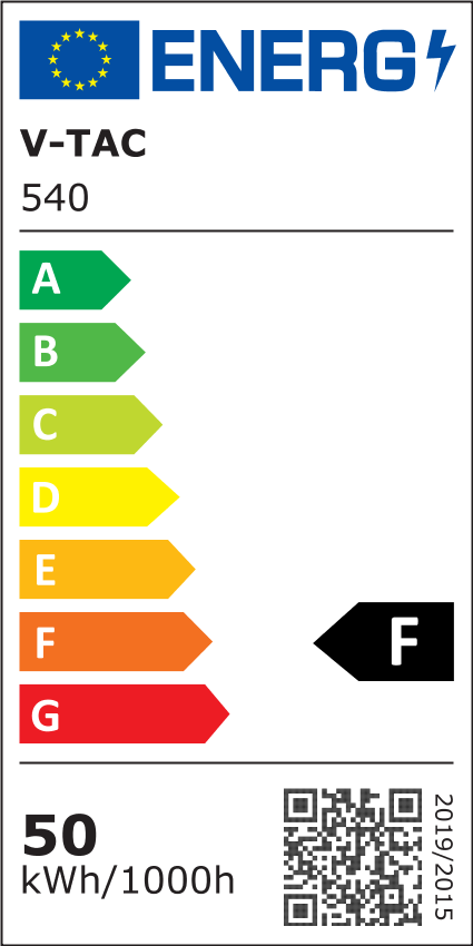 V-Tac 50W LED Gadelygte - Samsung LED chip, Ø60mm, IP65, 84lm/w, 4200lm