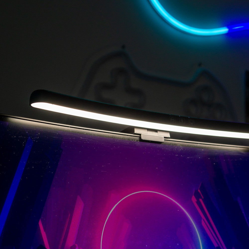 Buet Monitor Light Bar CCT - 40cm bred, touch styring, 5W, 400lm, til PC skærm (USB 5V input)
