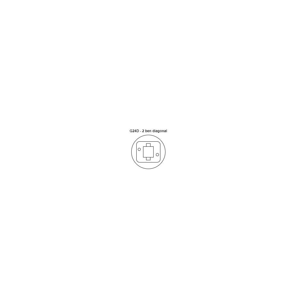 LEDlife G24D-SMART9 9W LED-pære - Direkte/Ballast kompatibel, 180°, Erstat 26W
