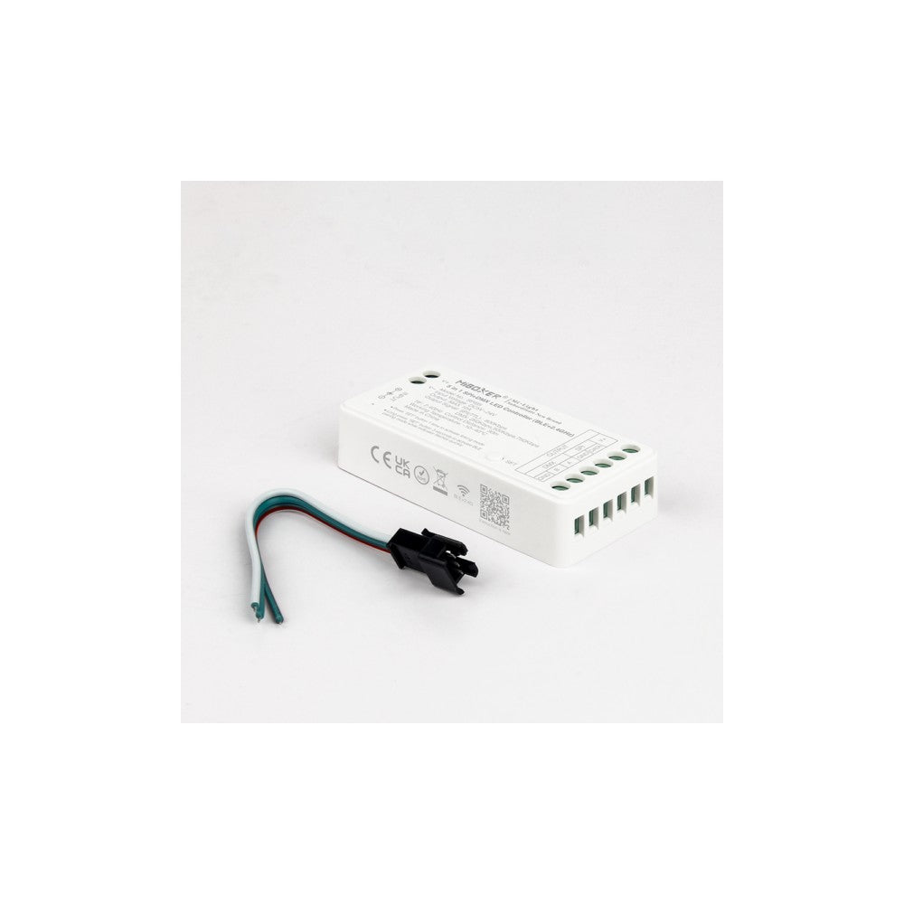 5i1 DMX+SPI+WIFI strip controller - RF, 12V/24V, RGB+CCT - Elektronisk controller til LED-strips med mulighed for fjernbetjening og farveskift