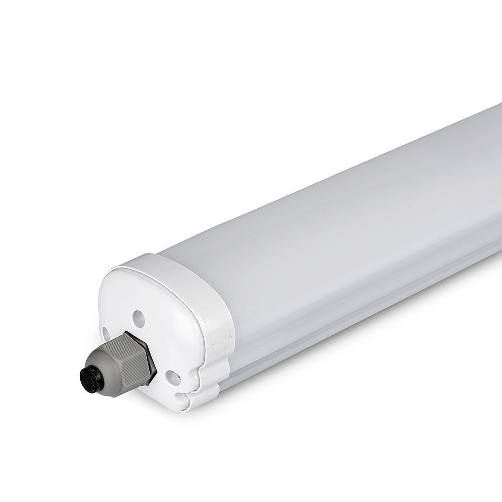 V-Tac Vandtæt 32W LED Armatur - 150 cm, 160 lm/W, Gennemfortrådet, IP65
