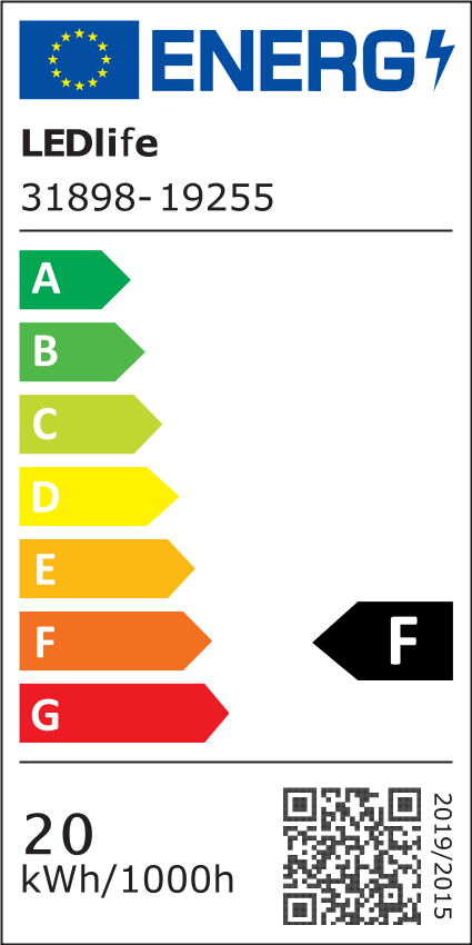 10m COB CCT LED strip RA90 - 20W/m, 24V, IP20, 576 LED pr. meter - Høj kvalitet, 1700lm/m, perfekt til lysstyring