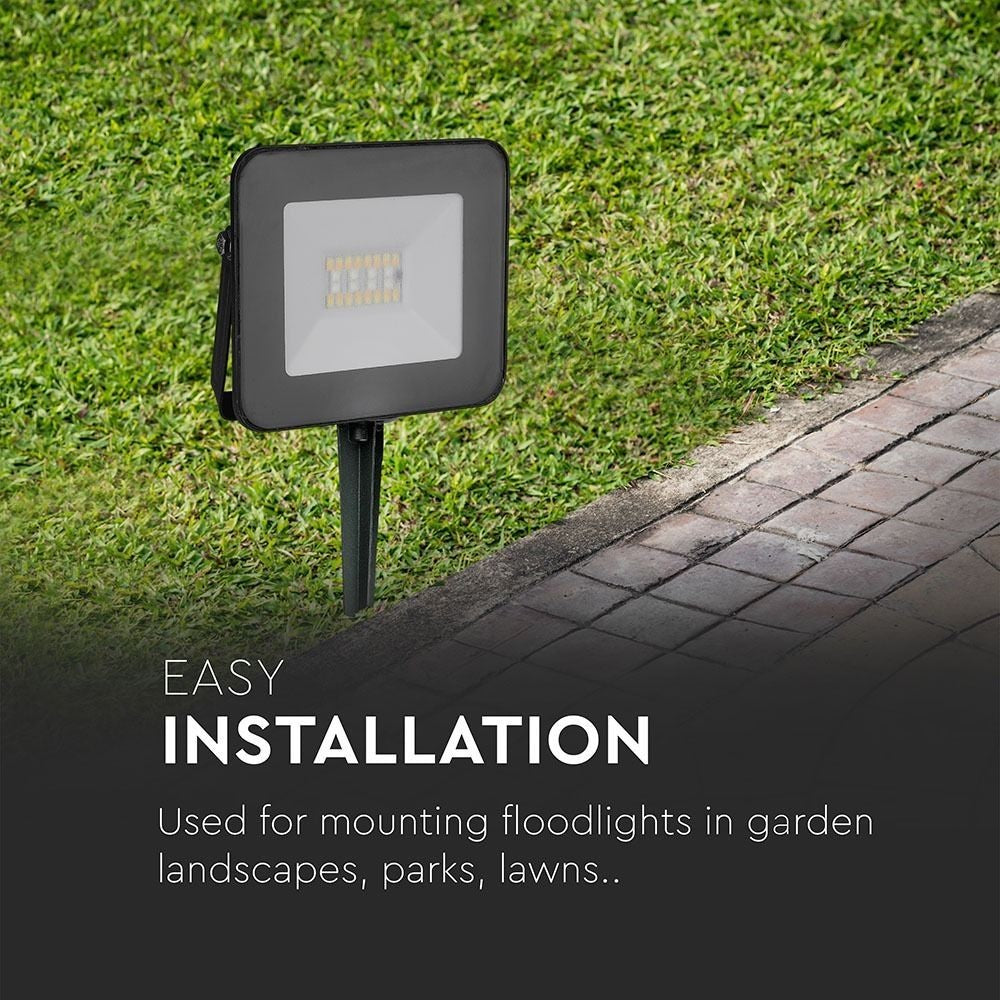 V-Tac Spyd til LED projektør - Ø6cm, H26,5cm, IP65
