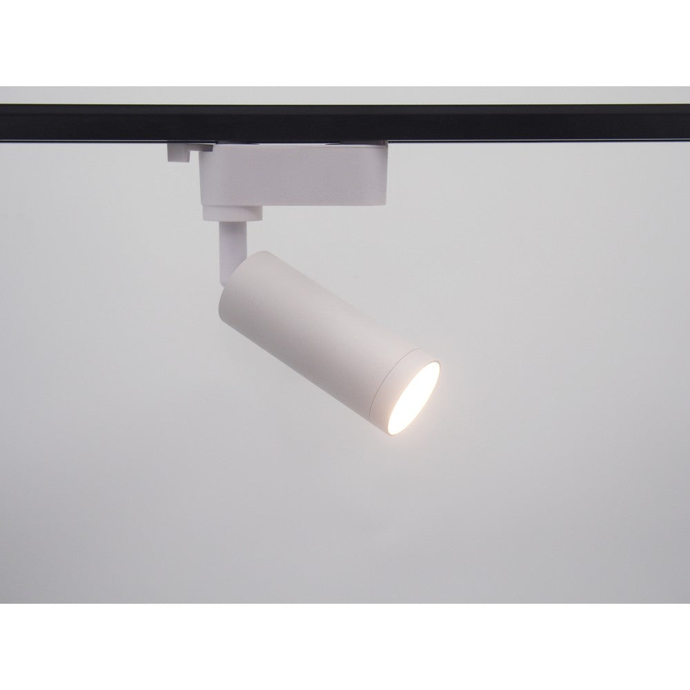 LEDskinnespot 6,5W Hvid Dæmpbar RA98 1-faset 230V 680lm - 1F2W