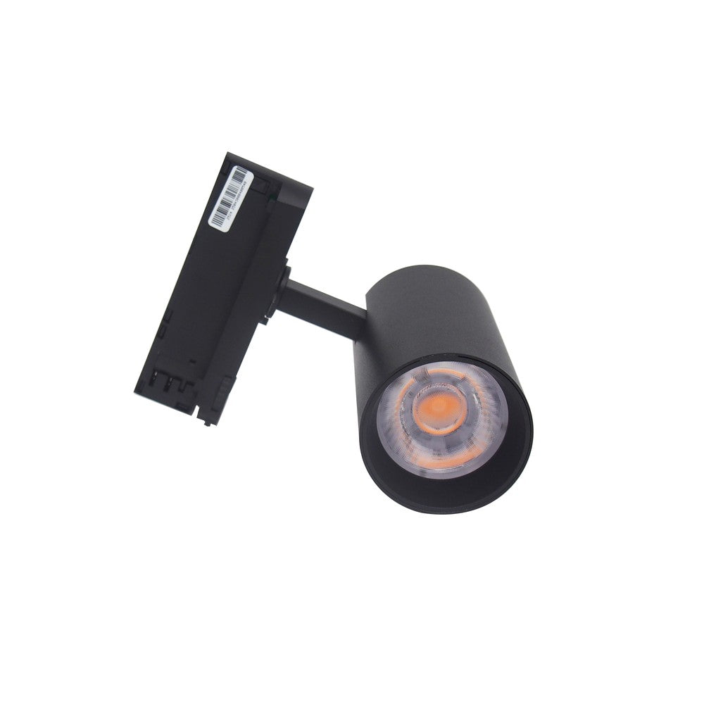 LEDlife 20W Sort Skinnespot med Høj Farvegengivelse (RA 97) - 2400lm, 38 grader, 3-faset, 230V Input