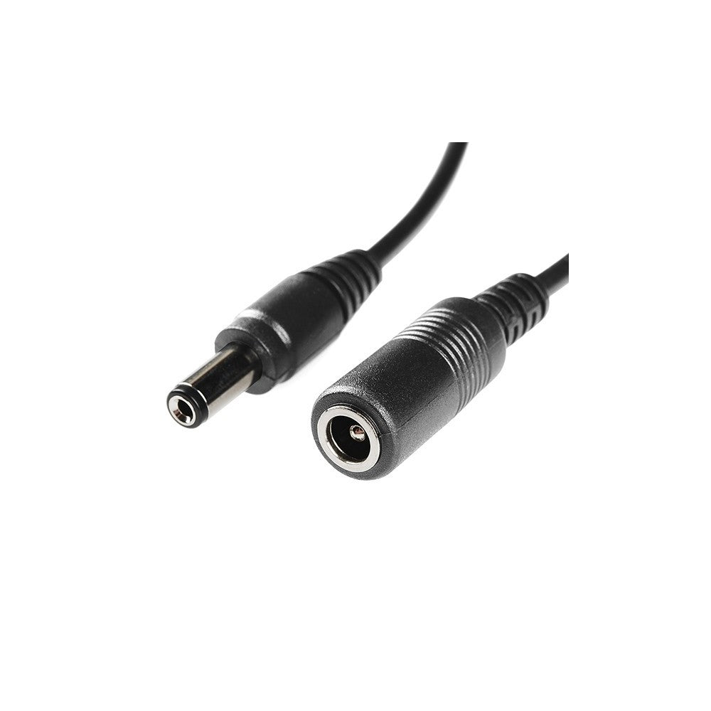 DC Forlængerkabel til LED strips - 100 cm - Sort