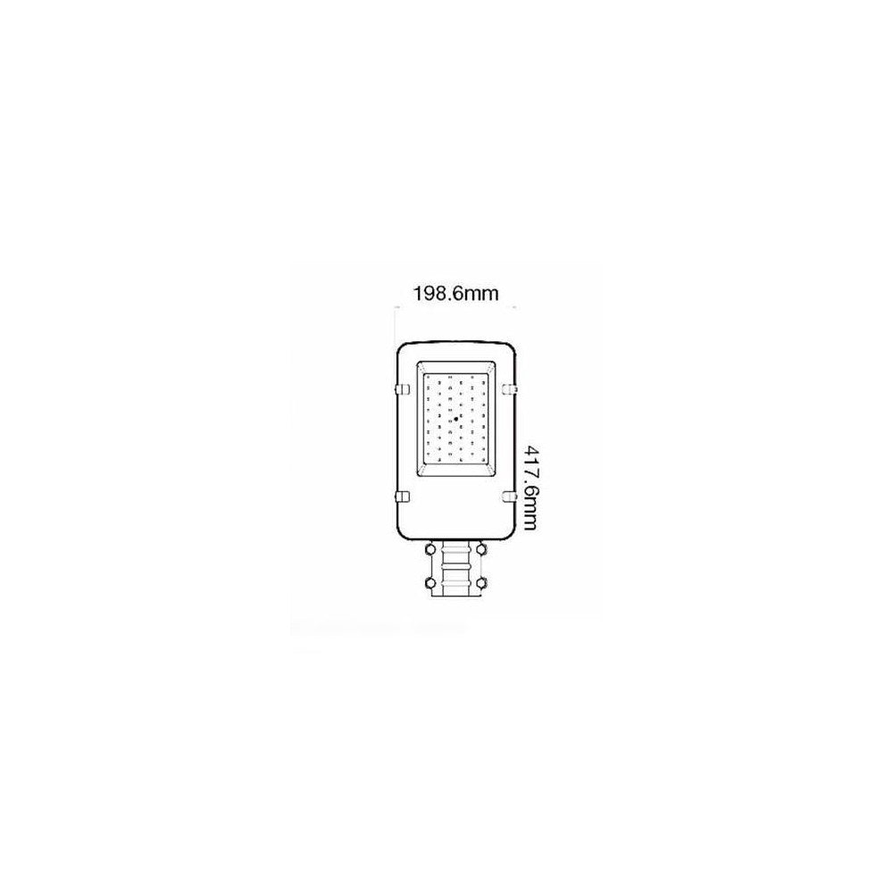 V-Tac 30W LED gadelygte - Samsung LED chip, Ø60mm, IP65, 135lm/w, 4050lm