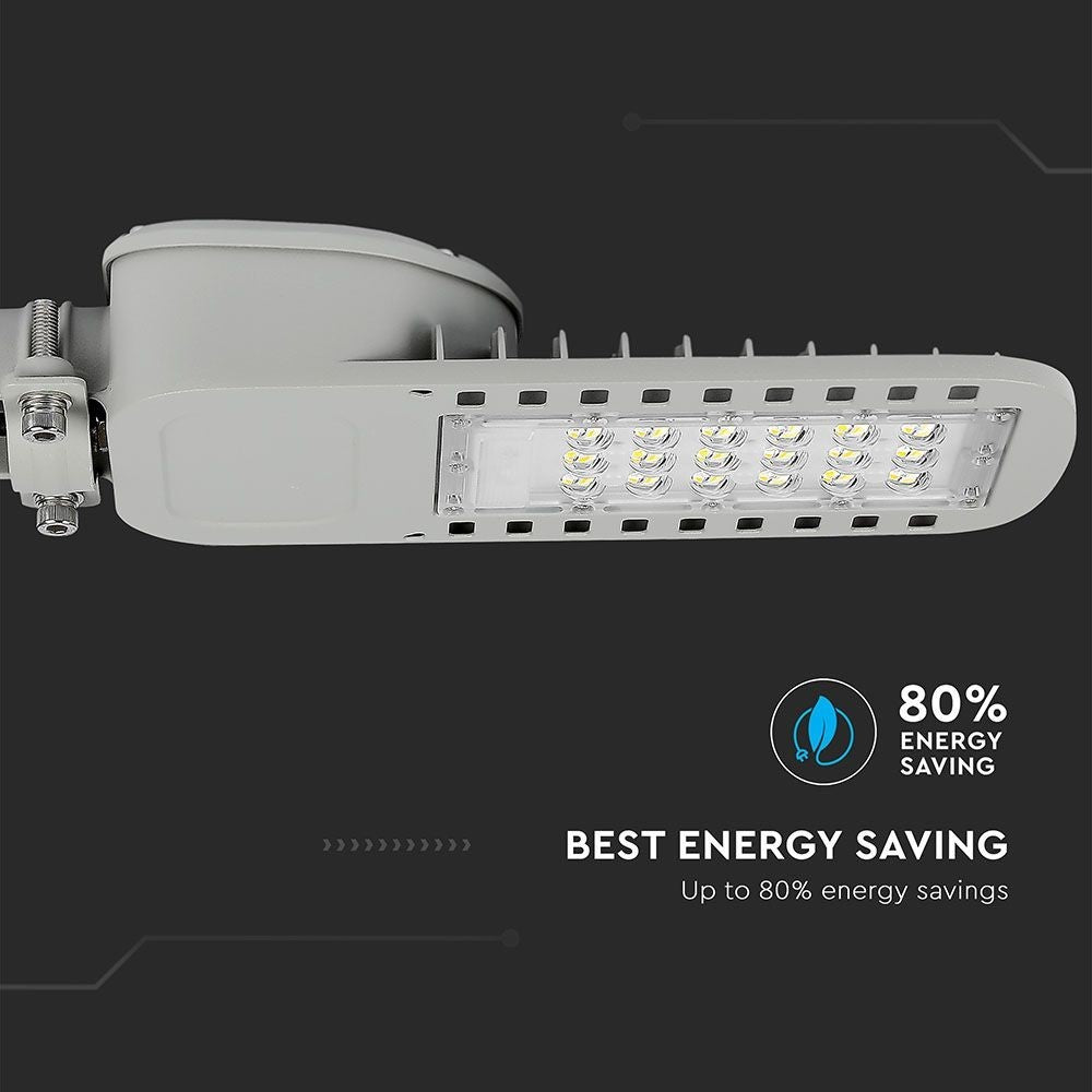 V-Tac 30W LED gadelygte - Samsung LED chip, Ø60mm, IP65, 135lm/w, 4050lm